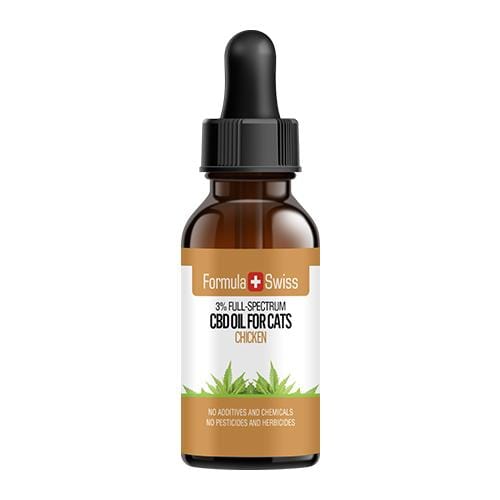 CBD Öl für Katzen, MCT-Öl, Huhn