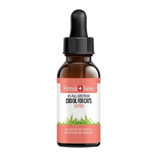 CBD-Öl für Katzen, MCT-Öl, Lachs