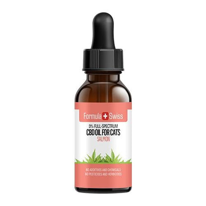 CBD-Öl für Katzen, MCT-Öl, Lachs